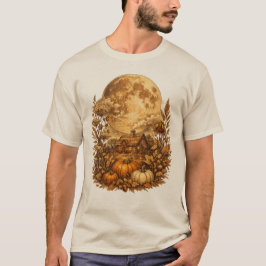 Camisa de Halloween Vintage Harvest Moon Cottageco