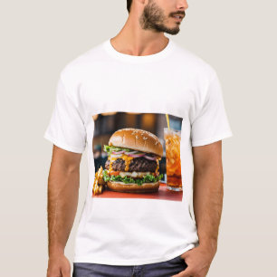 camisa de hambúrguer