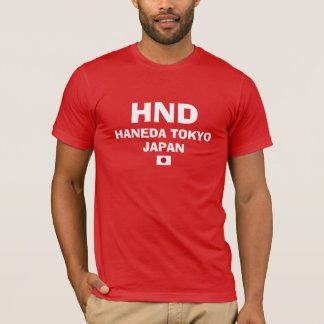 Camisa de Haneda HND Tokyo