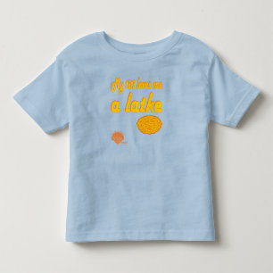 Camisa de Hanukkah para crianças - "Titi me ama co