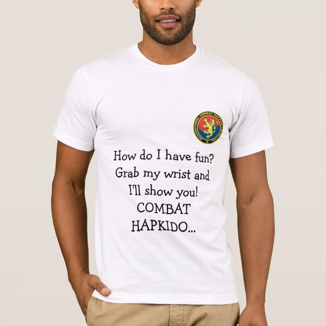 Camisa de Hapkido do combate (Frente)