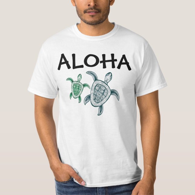 Camisa de Havaí - Aloha (Frente)