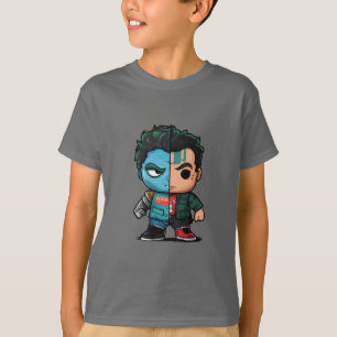 camisa de herói, camisa de anime, desenho legal