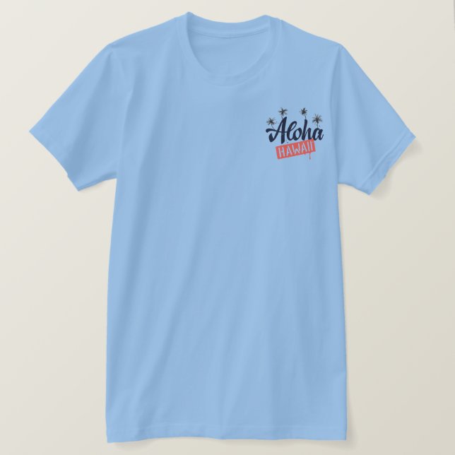 CAMISA DE HILO ALOHA TWISTED (Frente do Design)