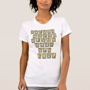 Camisa de HIP HOP t da menina da mosca