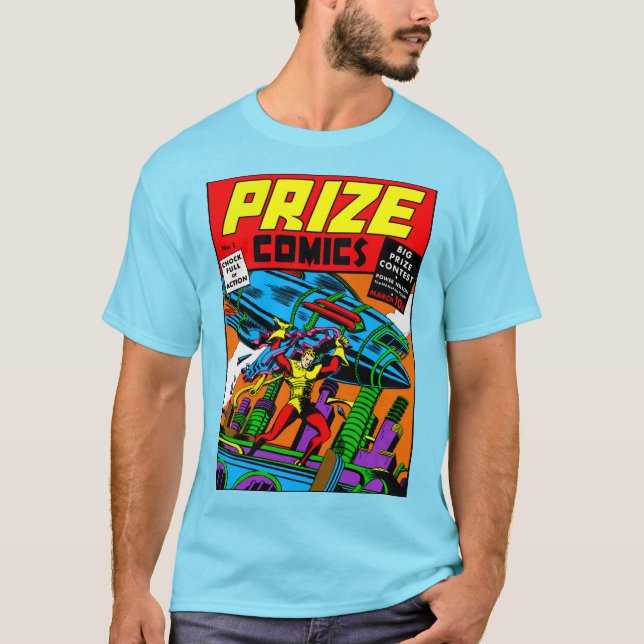 Camisa de Histórias em quadrinhos PRIZE de 1940 (Frente)