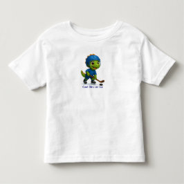 Camisa de Hockey de Dinossauro Fofa para Crianças