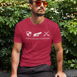 Camisa de Homens Militares para Jogos