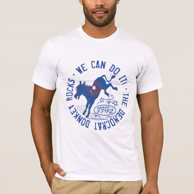 Camisa De Homicídio De Burro Azul (Frente)