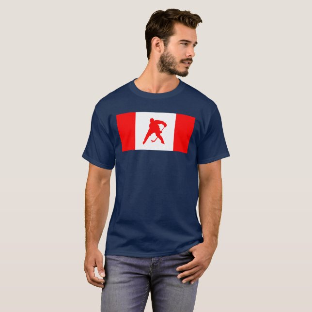 Camisa de Hóquei do Canadá (Frente Completa)