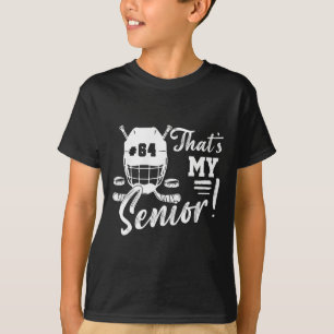 Camisa de hóquei número 64 da noite Essa é minha c