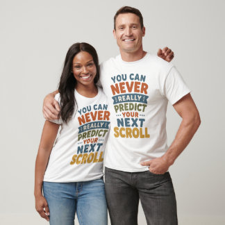 Camisa de Humor Divertido sobre Doomscrolling para