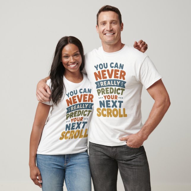 Camisa de Humor Divertido sobre Doomscrolling para (Unissex)