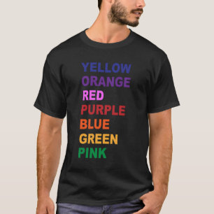 Camisa de ilusão óptica - Camisa arco-íris