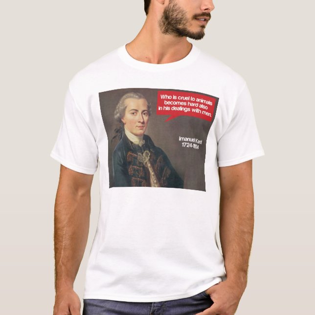 Camisa de Immanuel Kant T (Frente)
