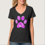 Camisa de Impressão de Pata<br><div class="desc">Design de impressão de plataforma divertida para amantes de os animais!</div>