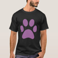 Camisa de Impressão de Pata