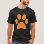 Camisa de Impressão de Pata<br><div class="desc">Design de impressão de plataforma divertida para amantes de os animais!</div>