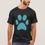 Camisa de Impressão de Pata<br><div class="desc">Design de impressão de plataforma divertida para amantes de os animais!</div>