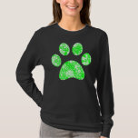 Camisa de Impressão de Pata<br><div class="desc">Design de impressão de plataforma divertida para amantes de os animais!</div>