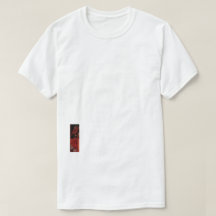 Camisa de impressão Hem 1 - Anêmona Pássaro Lua