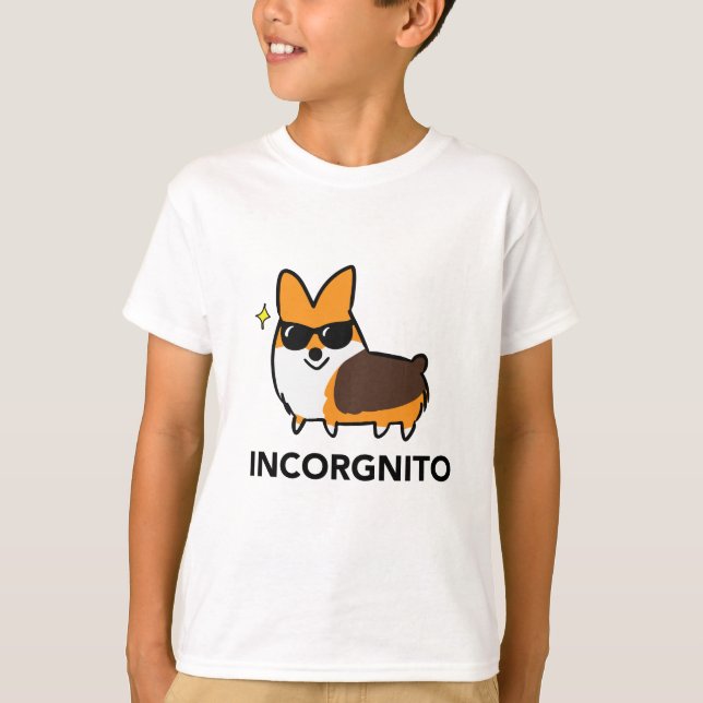 Camisa De Incorgnito De Três Cores (Frente)