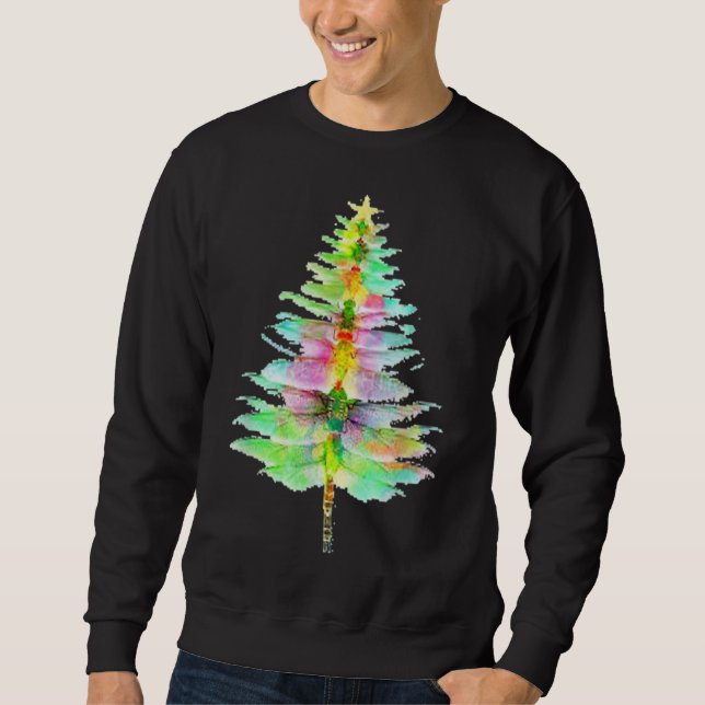 Camisa De Insetos Da Árvore De Dragonfly De Natal  (Frente)