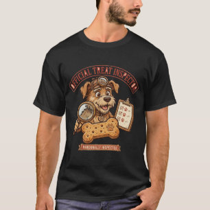 Camisa de Inspetor de Petiscos Camiseta Inspecio