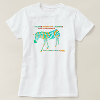 Camisa de inspiração da zebra da síndrome do EDS
