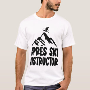 Camisa de Instrutor de Apres Ski Mulheres Homens P