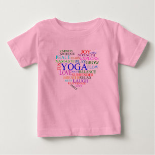 Camisa De Ioga Do Coração - Roupas De Ioga De Be