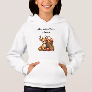 Camisa de Irmão Mais Velho/Irmã Mais Velha com Cer