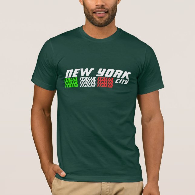 Camisa de Italia. Camisa de New York (Frente)