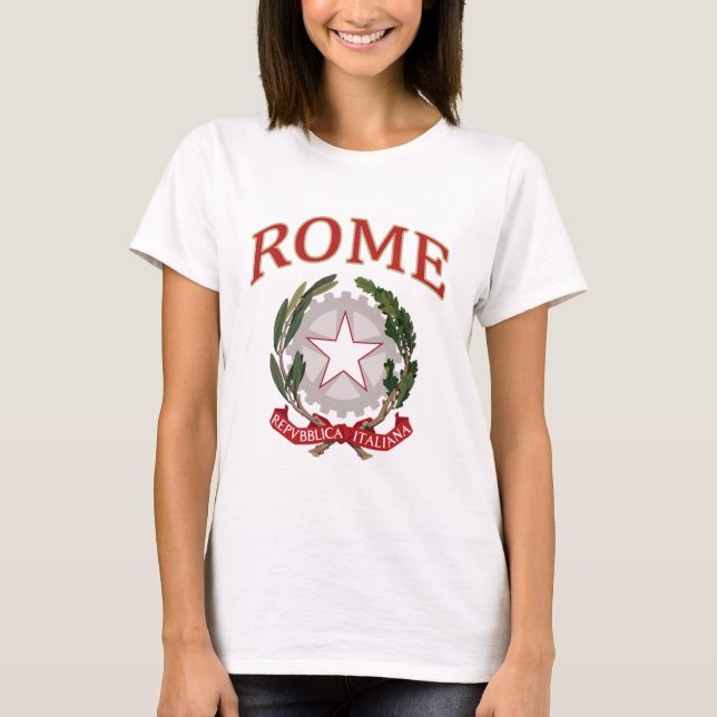 Camisa de Italia Roma t (Frente)