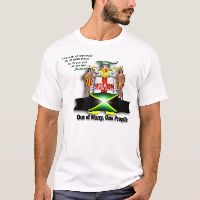 Camisa de Jamaica T (Frente)