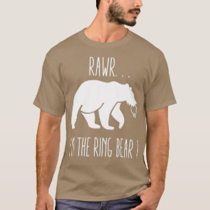 Camisa de Jantar de Rehearsal Fofa para Portador d
