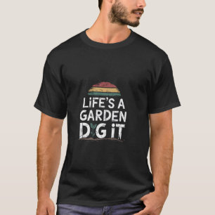 Camisa de Jardim A Vida é Jardim Cave Ela Homens M