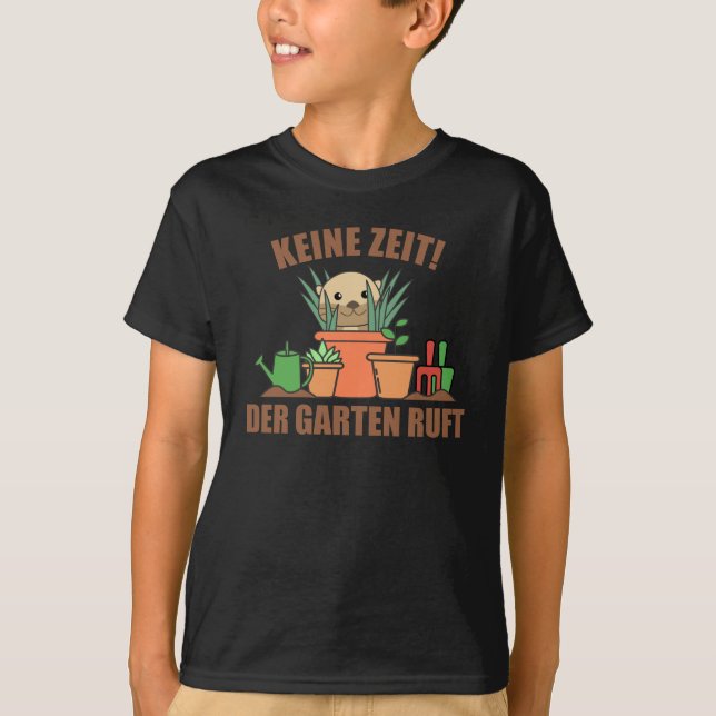 Camisa de Jardim Flores Suaves (Frente)