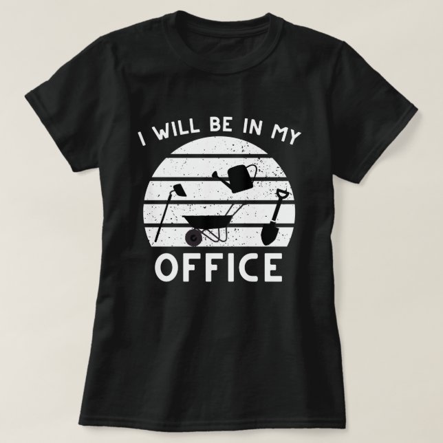 Camisa de jardinagem engraçada, Presente de Gardne (Frente do Design)