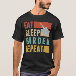 Camisa De Jardinagem, Vintage Comer Jardim De Sono
