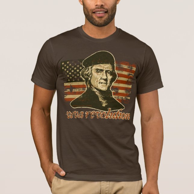 Camisa de Jefferson da revolução de Viva (Frente)