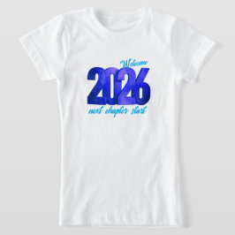 CAMISA DE JERSEY FEMININA 2026 ANO NOVO