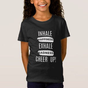 CAMISA DE JERSEY PARA MENINAS INALAM E EXALAM ÂNIM