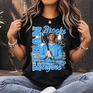 Camisa de Jogador de Beisebol Personalizada Estilo