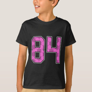 Camisa de jogador de futebol cor-de-rosa padrão nú