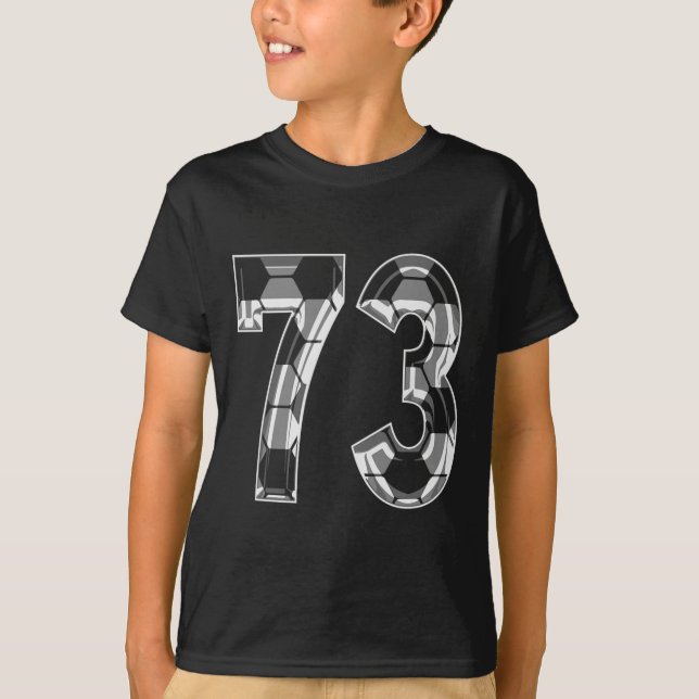 Camisa de jogador de futebol padrão prateado númer (Frente)