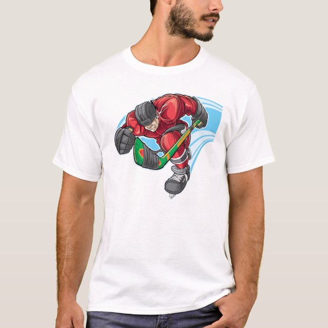 Camisa de jogador de hóquei (Frente)