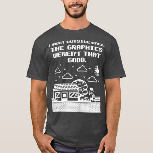 Camisa De Jogador Eu Saí Quando Os Gráficos Eram