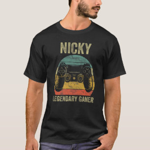 Camisa de Jogador Legendário Personalizada Nicky N