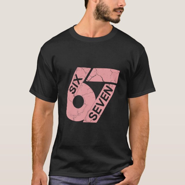 Camisa de jogador número 67 rosa e branca Uniforme (Frente)